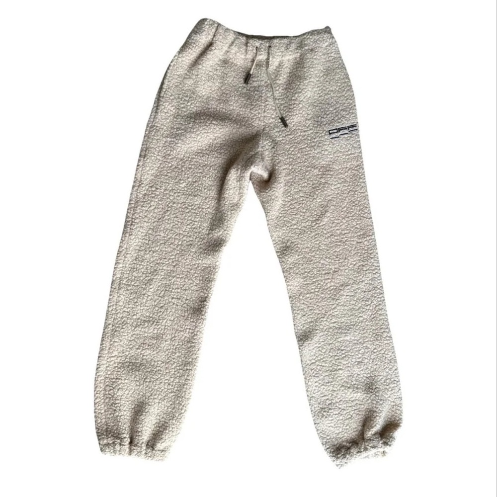 Off-White Cream Sweatpants